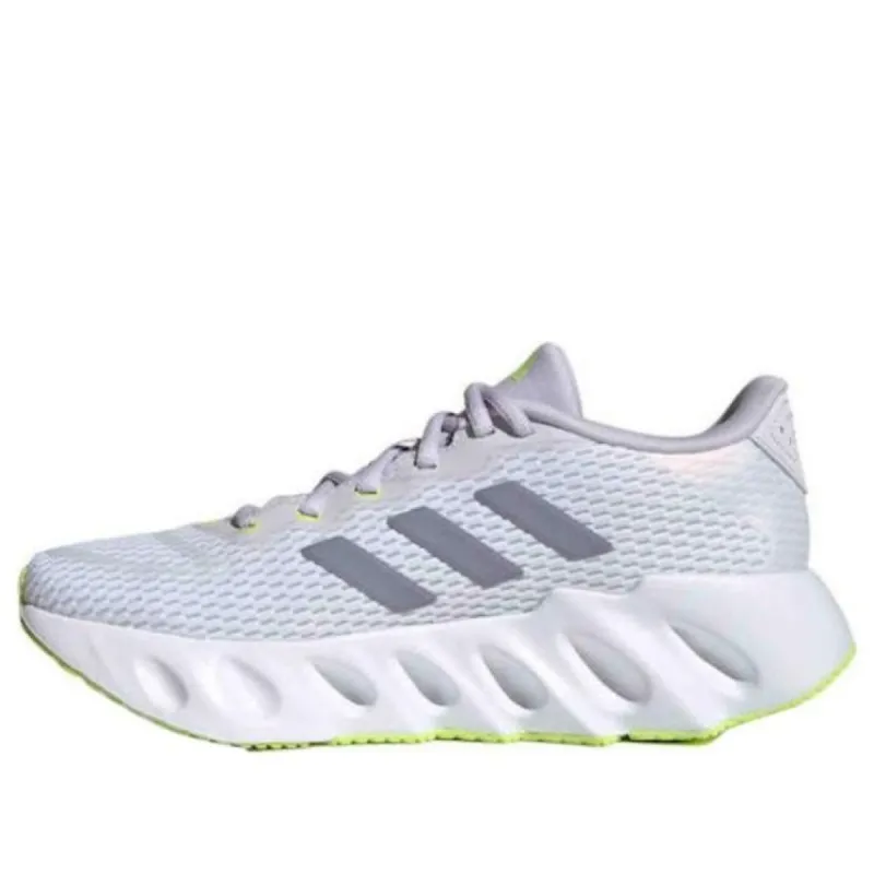 (WMNS) Adidas Switch Run Running Shoes 'Cloud White Silver Violet' IF5734 sold by KicksCrew