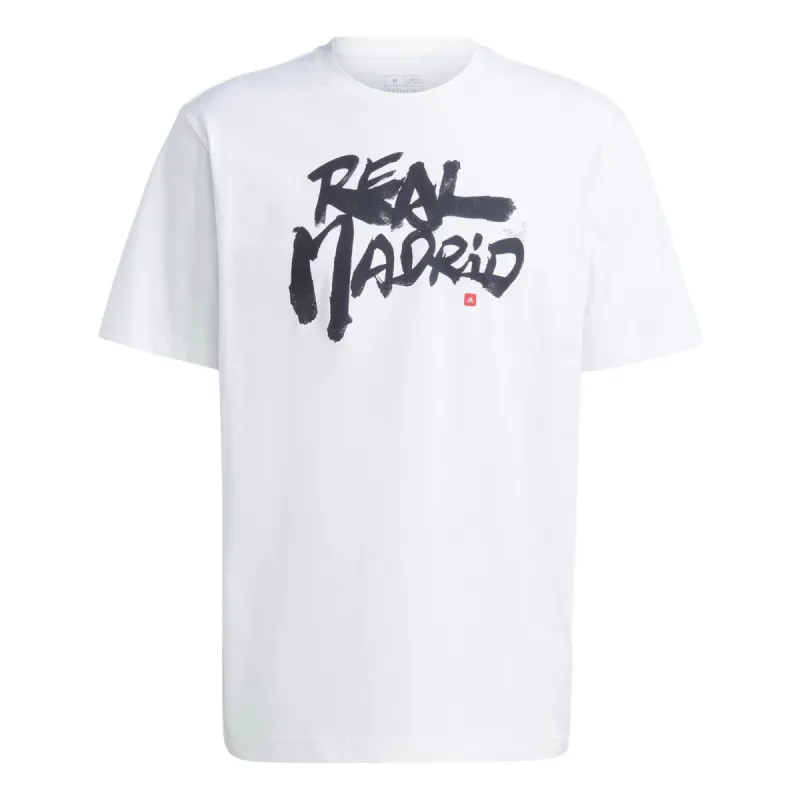 adidas Real Madrid Chinese Story Tee 'White' HT6461 sold by KicksCrew