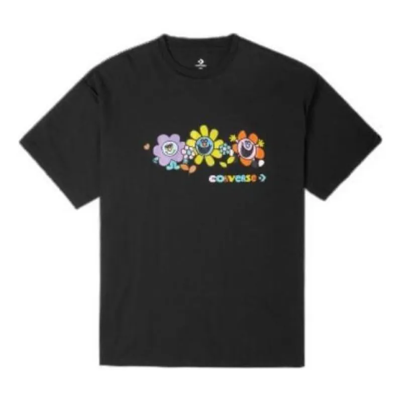Converse Much Love Crew Neck T-Shirt 'Black' 10022935-A02 sold by KicksCrew