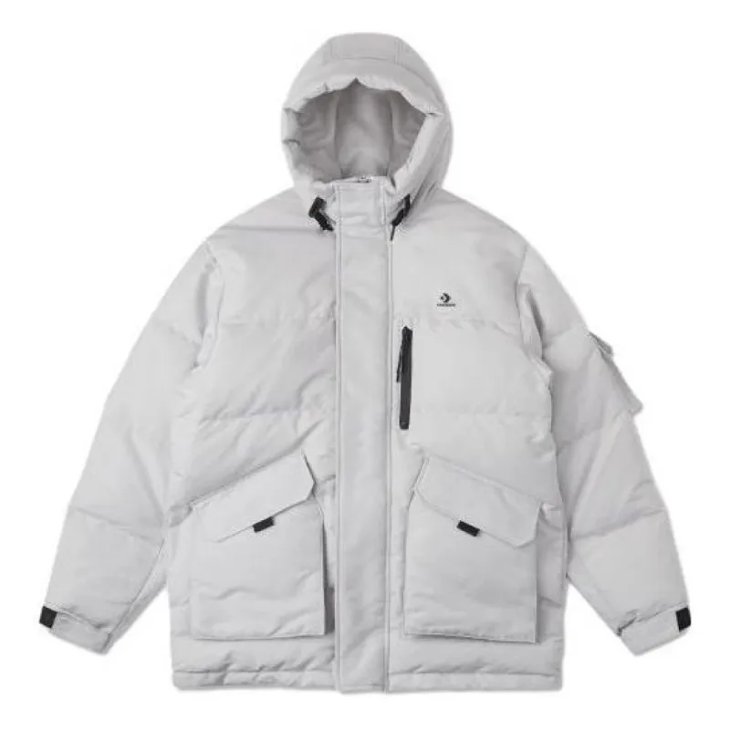 Converse Premium Mid Down Jacket 'White' 10025249-A01 sold by KicksCrew