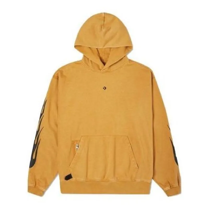Converse Court-Ready Cloud Washed Graphic Hoodie 'Wheat' 10021990-A03 sold by KicksCrew