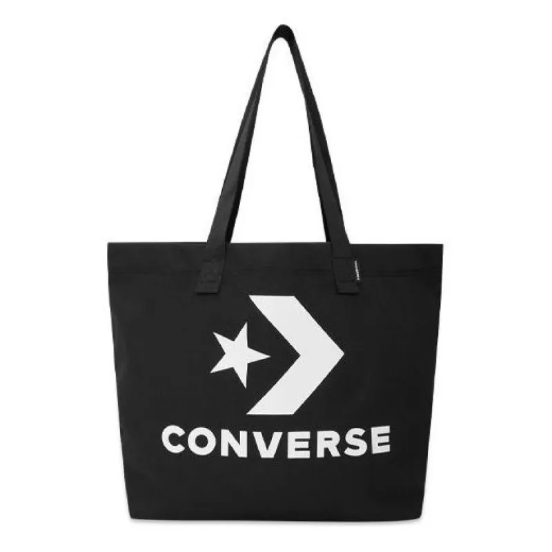 Converse Star Chevron Tote Bag 'Black' 10024675001 sold by KicksCrew