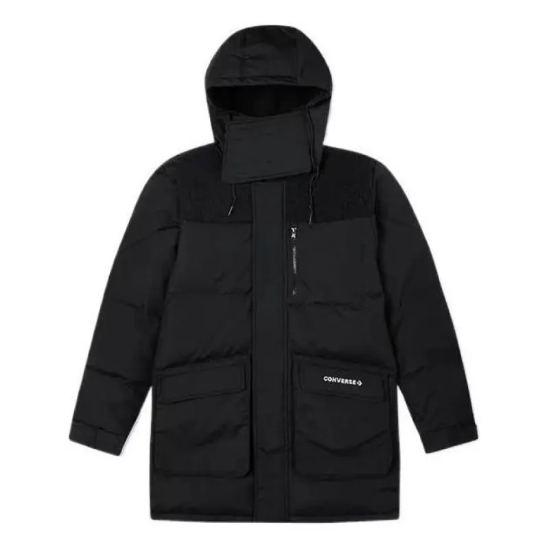 Converse Premium Mid Down Jacket 'Black' 10021971-A01 sold by KicksCrew
