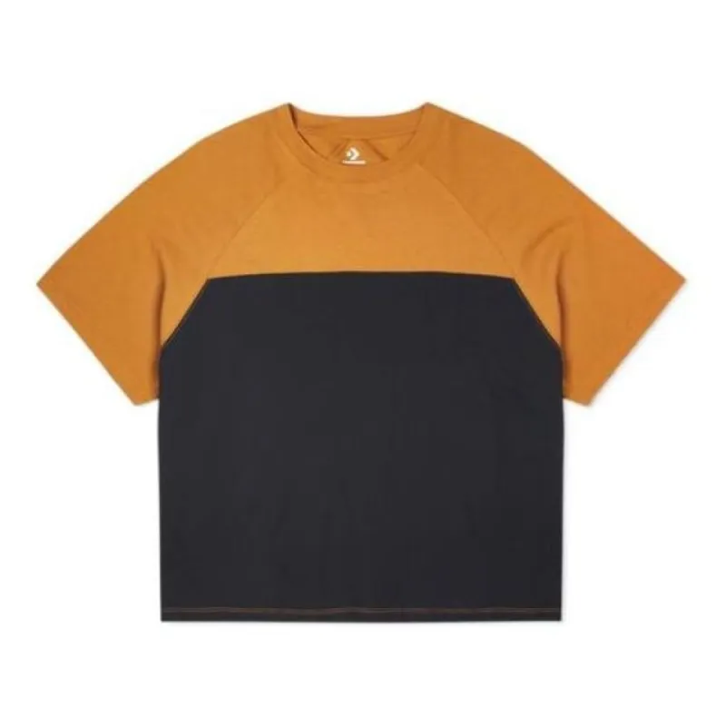 Converse Shapes Triangle Raglan Graphic T-Shirt 'Dark Soba' 10021717-A01 sold by KicksCrew