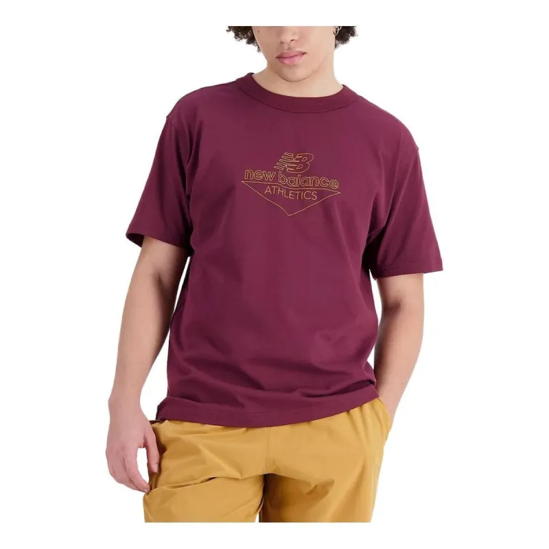 New Balance Athletics Work Graphic T-Shirt 'Red' MT33501-NBY sold by KicksCrew