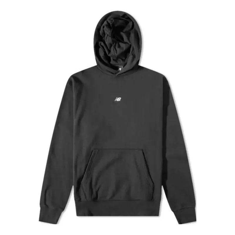 New Balance Athletics Remastered Graphic French Terry Hoodie 'Black' MT31502-BK sold by KicksCrew