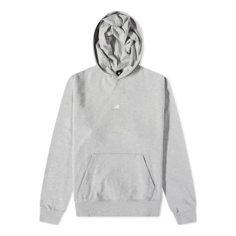 New Balance Athletics Remastered Graphic French Terry Hoodie 'Athletic Grey' MT31502-AG sold by KicksCrew