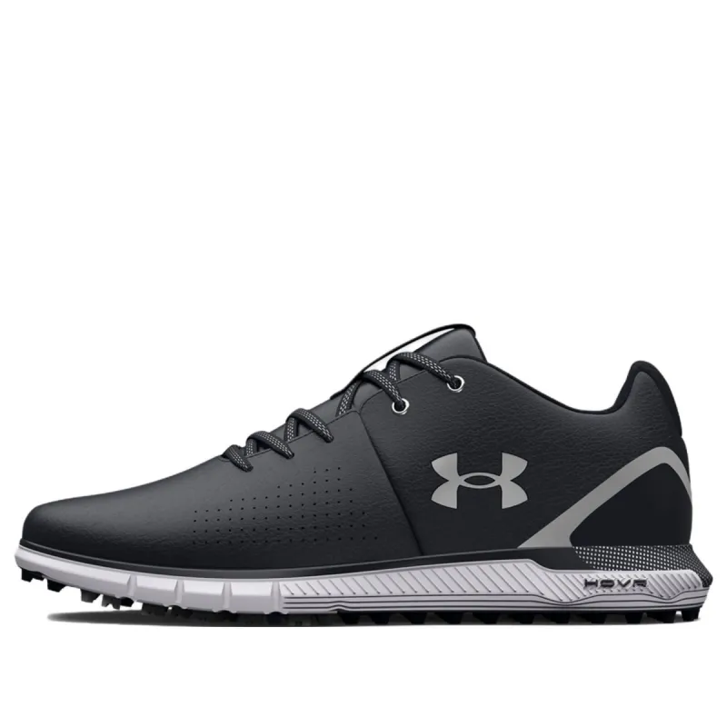 Under Armour HOVR Fade 2 Spikeless Golf 2E Wide 'Black Metallic Silver' 3026404-001 sold by KicksCrew