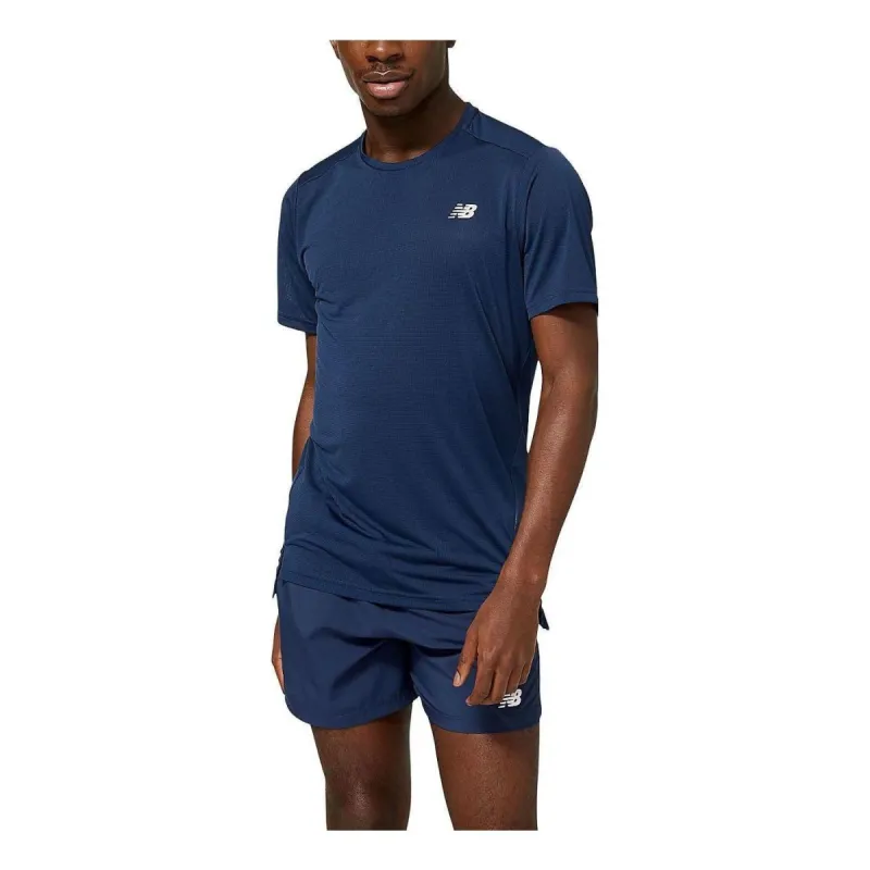 New Balance Accelerate Short Sleeve T-shirt 'Natural Indigo' MT23222-NGO sold by KicksCrew