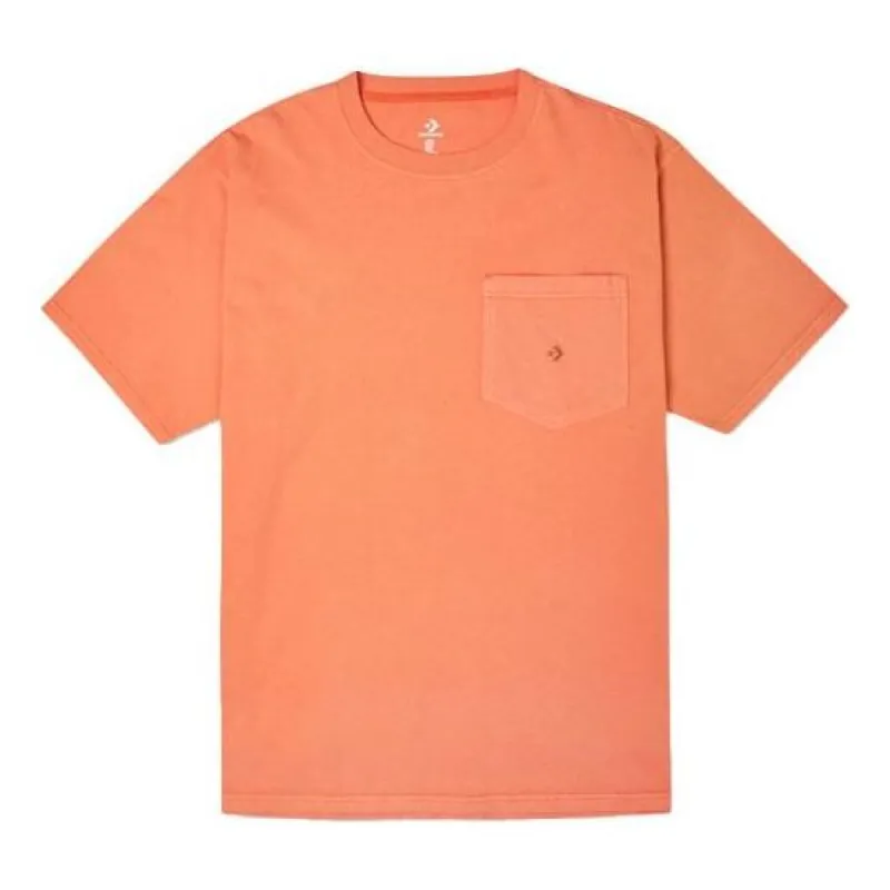 Converse Fashion Pocket T-Shirt 'Bright Poppy' 10021491-A01 sold by KicksCrew