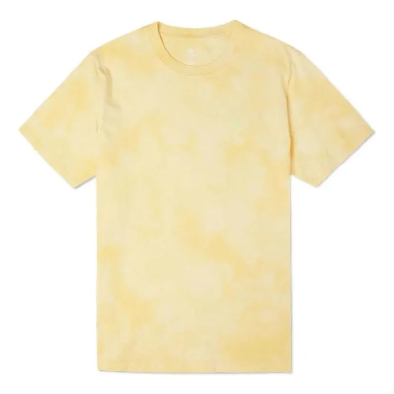 Converse Marble Crew Neck Short Sleeve T-Shirt 'Gold Dart' 10021490-A04 sold by KicksCrew