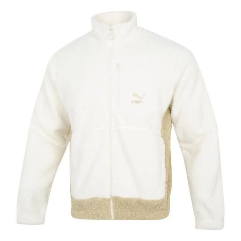Puma Das CC Stand Collar Jacket 'White' 539914-93 sold by KicksCrew