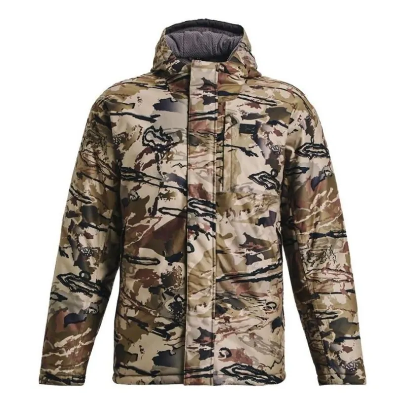 Under Armour Stormproof ColdGear Infrared Deep Freeze Jacket 'Green Brown Camo' 1372598-989 sold by KicksCrew