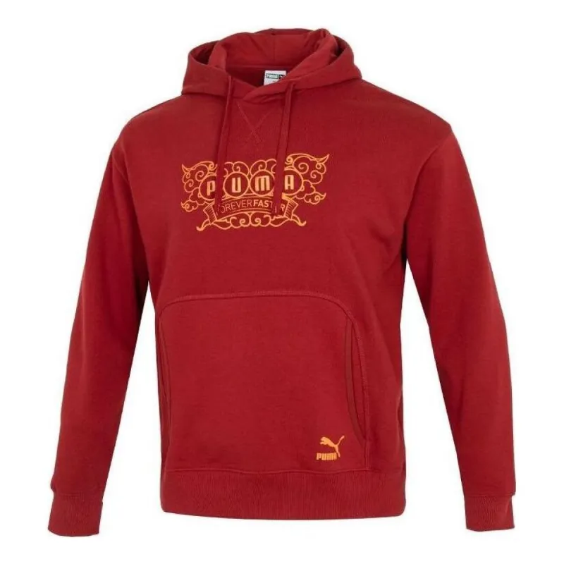 Puma Das CC Graphic Crew Sweater 'Red' 539909-22 sold by KicksCrew