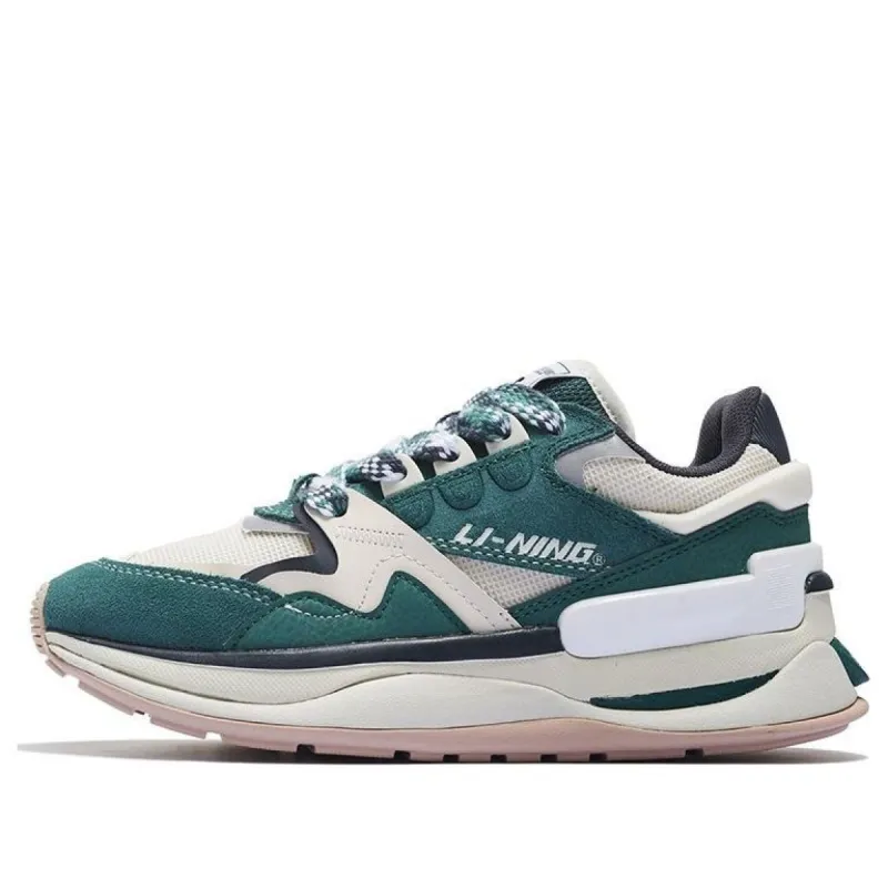 (WMNS) Li-Ning 001 Moment 3M 'Green White Tan' AGCS110-4 sold by KicksCrew