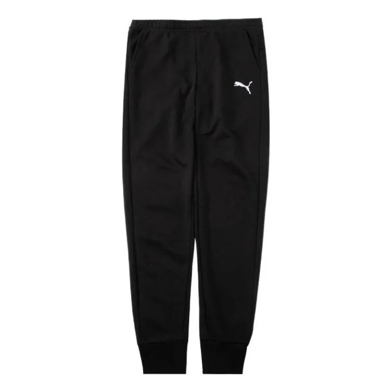 Puma ESS Logo Pants 'Black' 656582-03 sold by KicksCrew