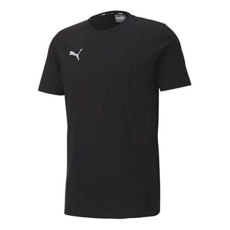 Puma Essential Regular Fit Logo Printed T-Shirt 'Black' 656578-03 sold by KicksCrew
