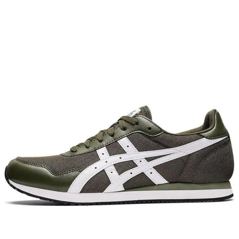 ASICS Tiger Runner 'Olive Canvas' 1201A267-300 sold by KicksCrew