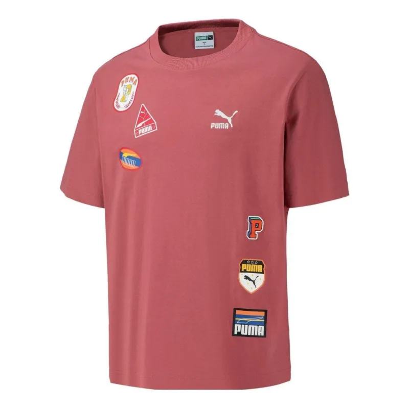 Puma Casual Printed T-Shirt 'Pink' 623251-50 sold by KicksCrew