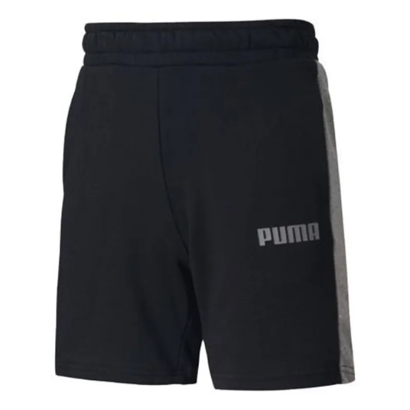 Puma Solid Regular Shorts 'Black' 581873-01 sold by KicksCrew