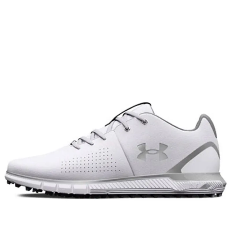 Under Armour HOVR Fade 2 Spikeless Golf 2E Wide 'White Metallic Silver' 3026404-100 sold by KicksCrew