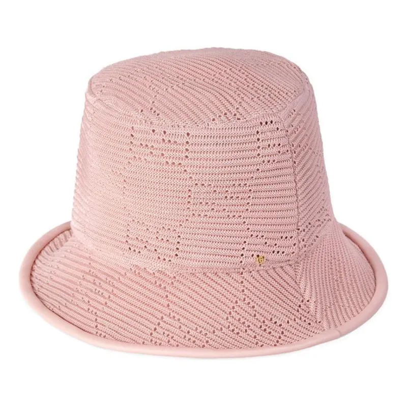 Gucci GG Cable Knit Fedora 'Pink' 656573-3HAC2-5972 sold by KicksCrew