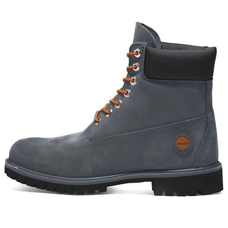 Timberland Premium 6 Inch Boot 'Grey Orange' A2DZG033 sold by KicksCrew