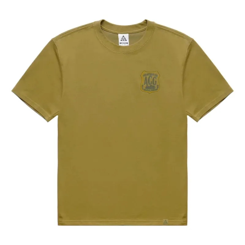 Nike ACG SS Tee 'Olive Green' DR7757-378 sold by KicksCrew