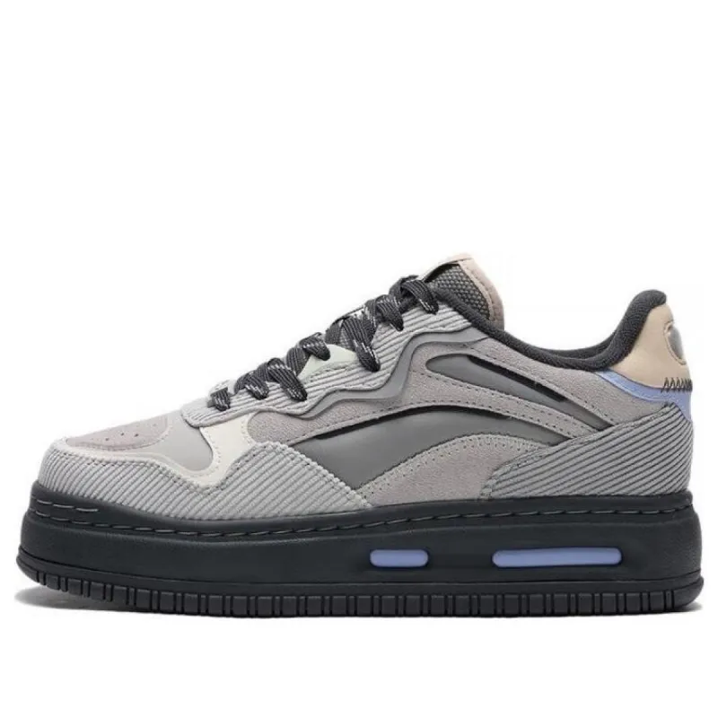 (WMNS) Li-Ning Future C1 'Grey Black' AGCT028-8 sold by KicksCrew