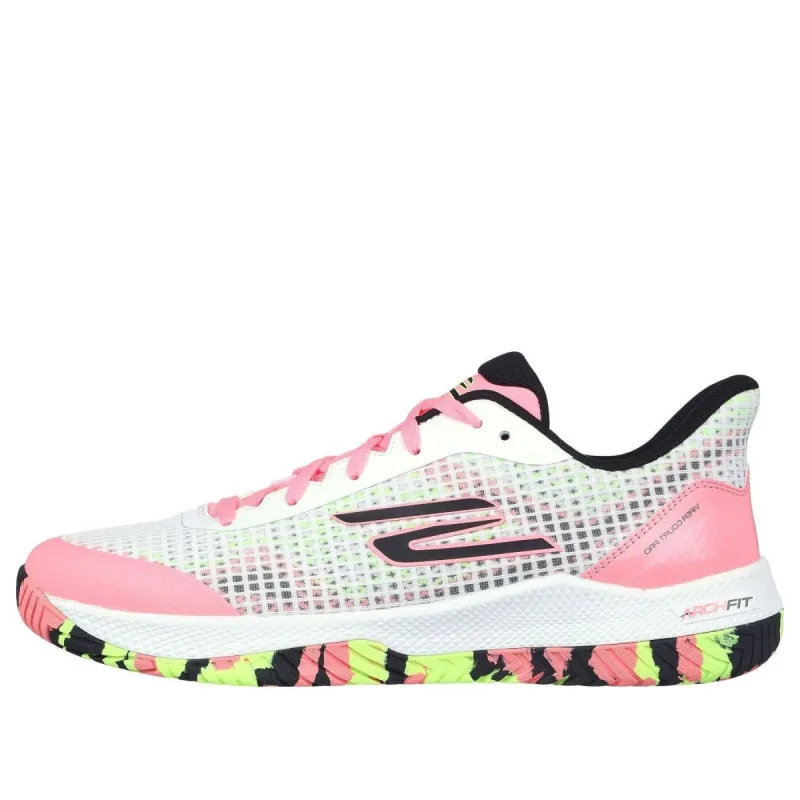 Skechers Viper Court Pro Sneakers 'White Pink Black' 246069C-WMLT sold by KicksCrew