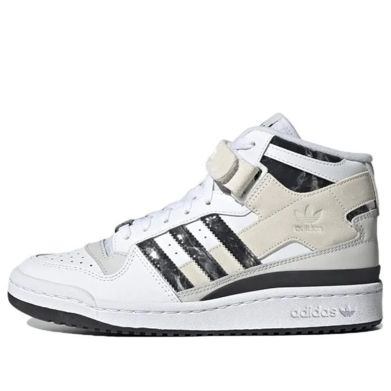 (WMNS) adidas Forum Mid 'White Black' GY9506 sold by KicksCrew