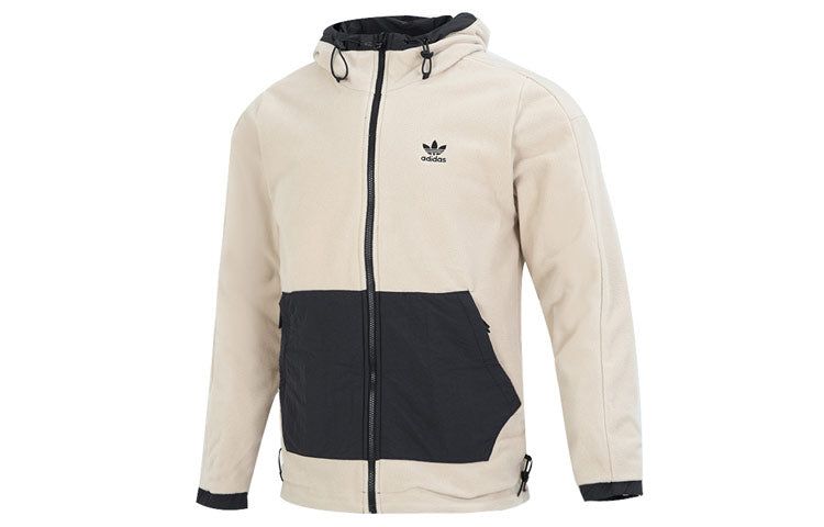 adidas Original Reversible Polar Fleece Jacket 'Black Beige' HL9186 sold by KicksCrew product image thumbnail 3