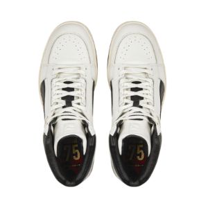 PUMA Slipstream Mid 75-Year Edition PRM Sneakers 'White Black' 393401-01 sold by KicksCrew
