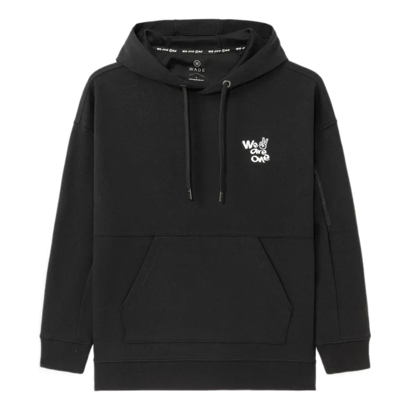Li-Ning Way Of Wade We Are One Graphic Hoodie 'Black' AWDS113-8 sold by KicksCrew