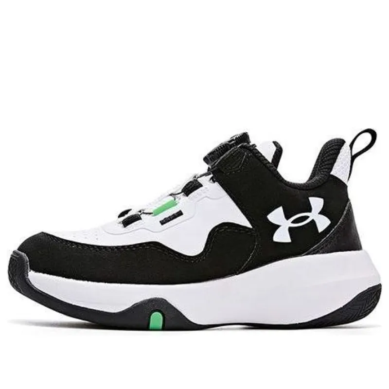 (GS) Under Armour Sportswear Sneakers 'Black White' 2342202-100 sold by KicksCrew