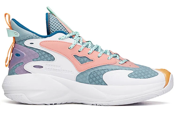 ANTA Shock The Game 5 Mid 'Pink Green' 112131601-3 sold by KicksCrew product image thumbnail 2