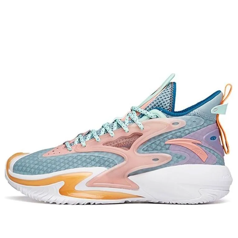 ANTA Shock The Game 5 Mid 'Pink Green' 112131601-3 sold by KicksCrew