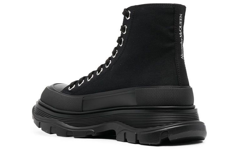 (WMNS) Alexander McQueen Tread Slick Boots 'Core black' 697080W4MV21000 sold by KicksCrew product image thumbnail 4