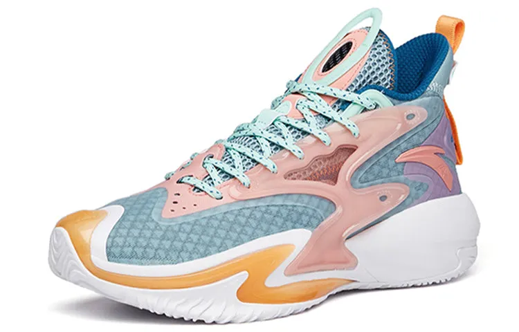 ANTA Shock The Game 5 Mid 'Pink Green' 112131601-3 sold by KicksCrew product image thumbnail 3