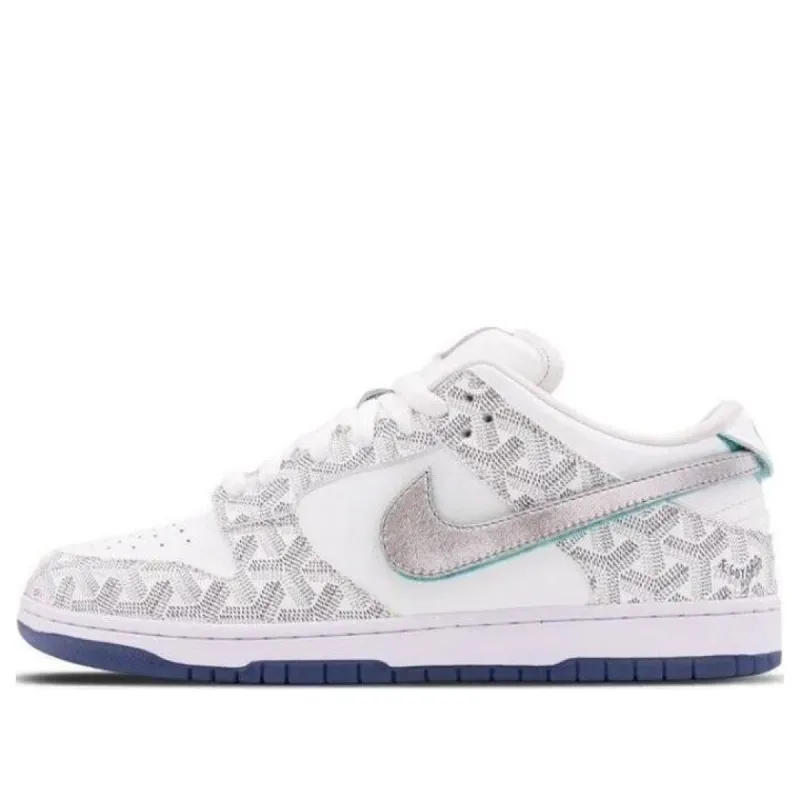 Nike Dunk SB White Diamond Lux x The Shoe Surgeon 'White Grey' 4SM200002H2 sold by KicksCrew