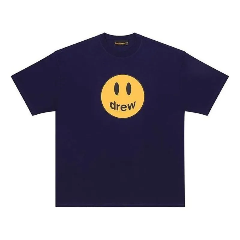 Drew House Classic Smiley T-shirt 'Navy' DH-HJ212-MCDN sold by KicksCrew