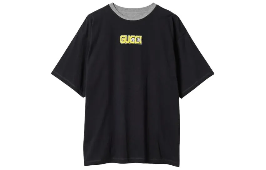 Gucci Reversible Cotton Jersey T-Shirt 'Grey' 782793-XJGII-1043 sold by KicksCrew product image thumbnail 2