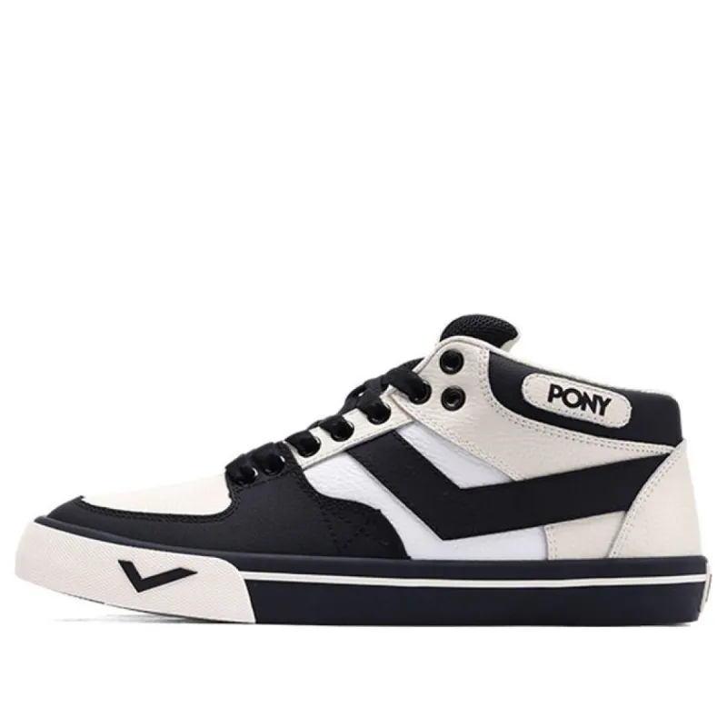PONY Atop Skateboarding 'White Black' 03M1AT08BE sold by KicksCrew