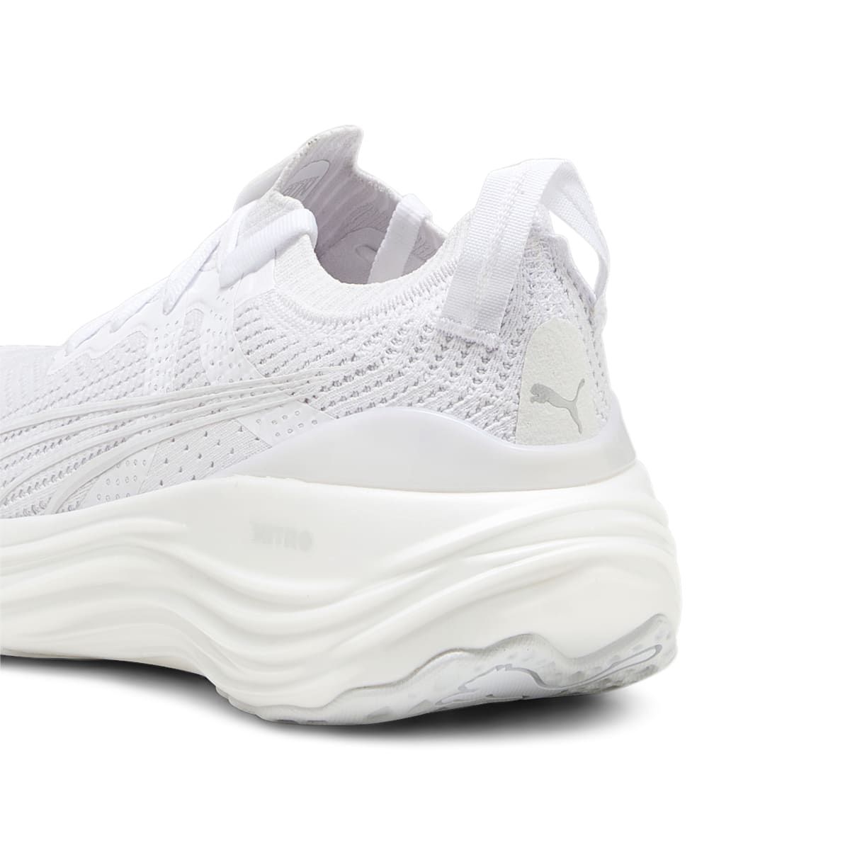 (WMNS) PUMA ForeverRun Nitro Knit 'White Feather Grey' 379140-01 sold by KicksCrew product image thumbnail 5