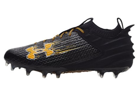 Under Armour Blur Smoke 2.0 MC 'Black Steeltown Gold' 3026330-002 sold by KicksCrew