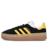 (WMNS) adidas Gazelle Bold 'Black Bold Gold' IE0422 sold by KicksCrew