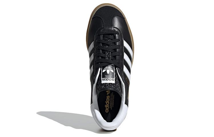 (WMNS) Adidas Originals Gazelle Shoes 'Black White Gum' IG1733 sold by KicksCrew product image thumbnail 5