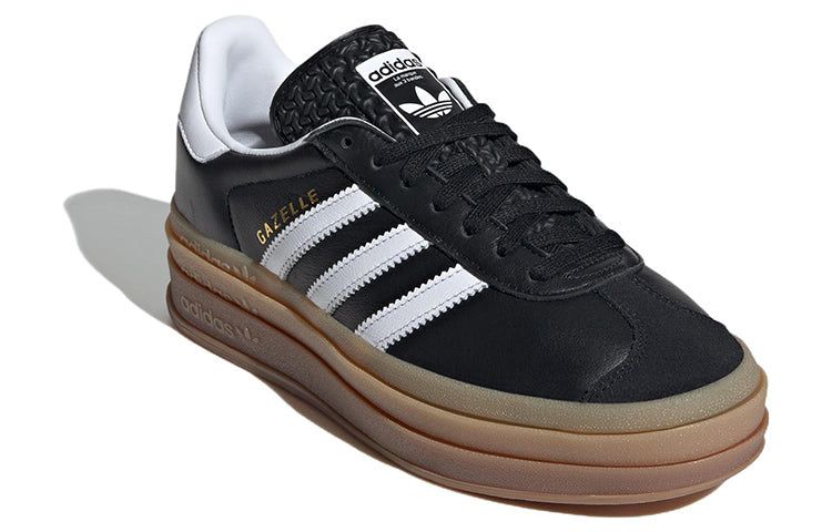 (WMNS) Adidas Originals Gazelle Shoes 'Black White Gum' IG1733 sold by KicksCrew product image thumbnail 3