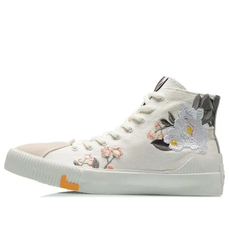 Li-Ning x Jason Wu Counterflow Canvas Hi Shoes 'White' AGCR484-2 sold by KicksCrew