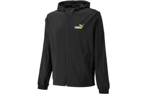 PUMA Full Sleeve Printed Hoodie 'Black' 678013-01 sold by KicksCrew